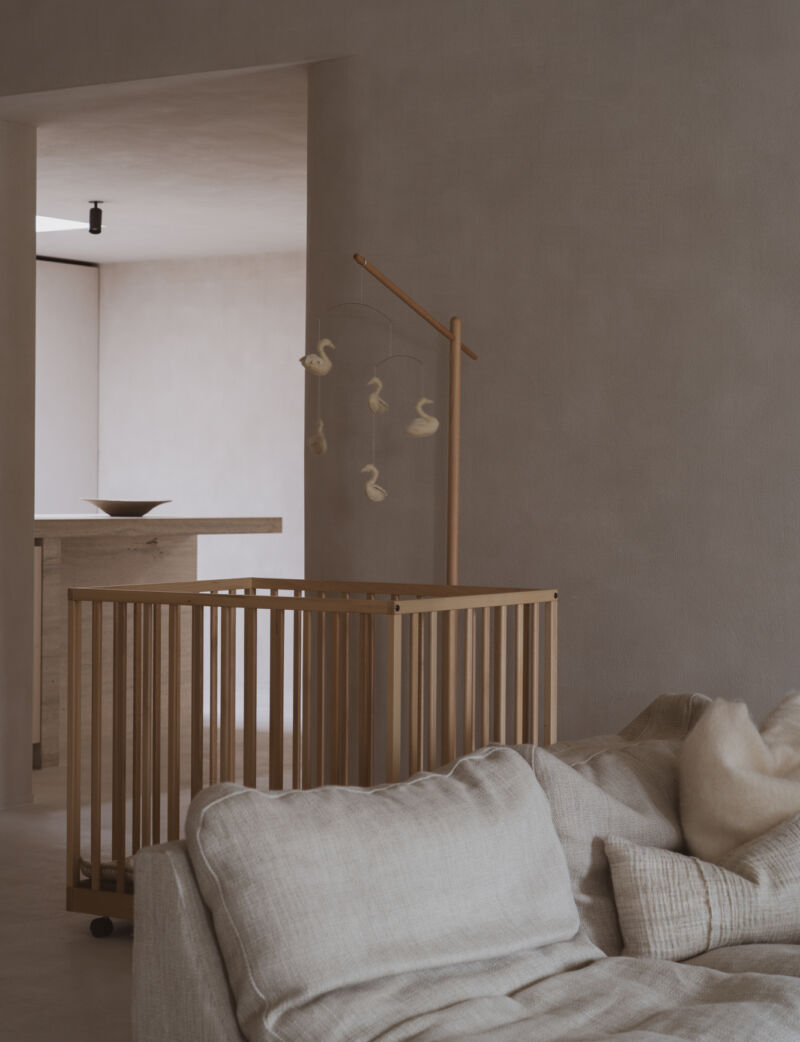 Playpen mori natural swans