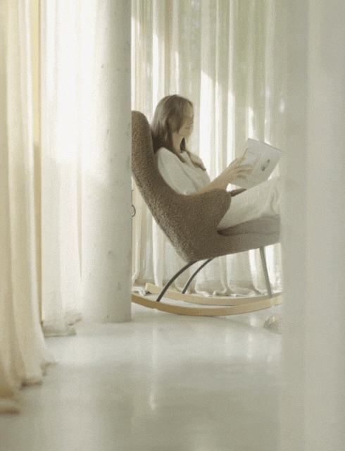 Rocking Chair De Luxe Bison